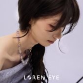 玻利维亚紫水晶项链白水晶颈链男女同款 LOREN EYE 锁骨链海边