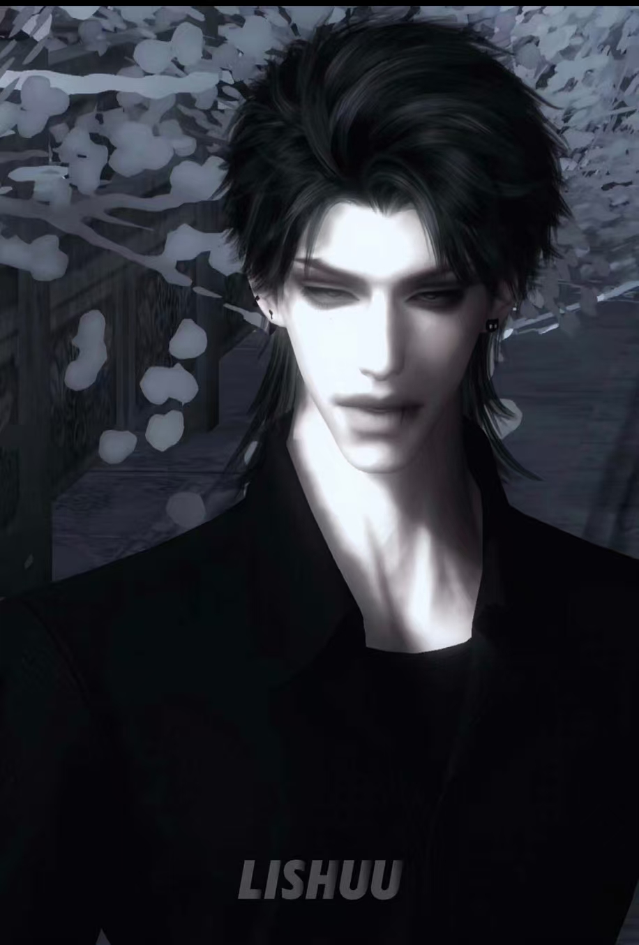 檀｜LISHUU 不是无缘是你不愿-我要我举世无双 逆水寒手游捏脸男