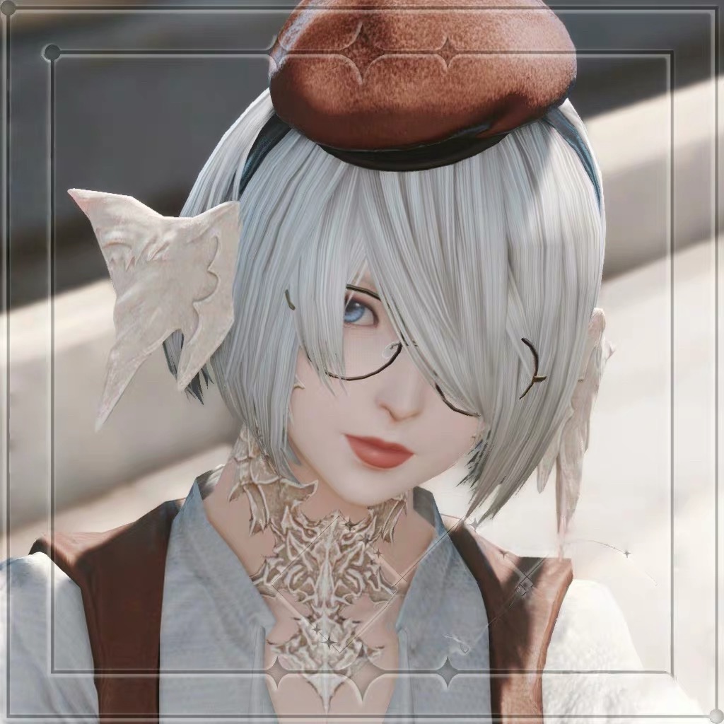 7.0【FF14捏脸数据】龙娘/敖龙族/白龙娘/晨曦之民最终幻想14捏脸