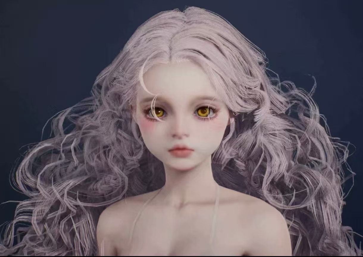 【秒发】AION2永恒之塔2《萝莉脸 设定是8-10 魔族天族捏脸通用女