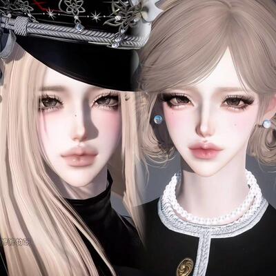 发2 知茉 叙白 修修竹 逆水寒手游捏脸女通用 新世界