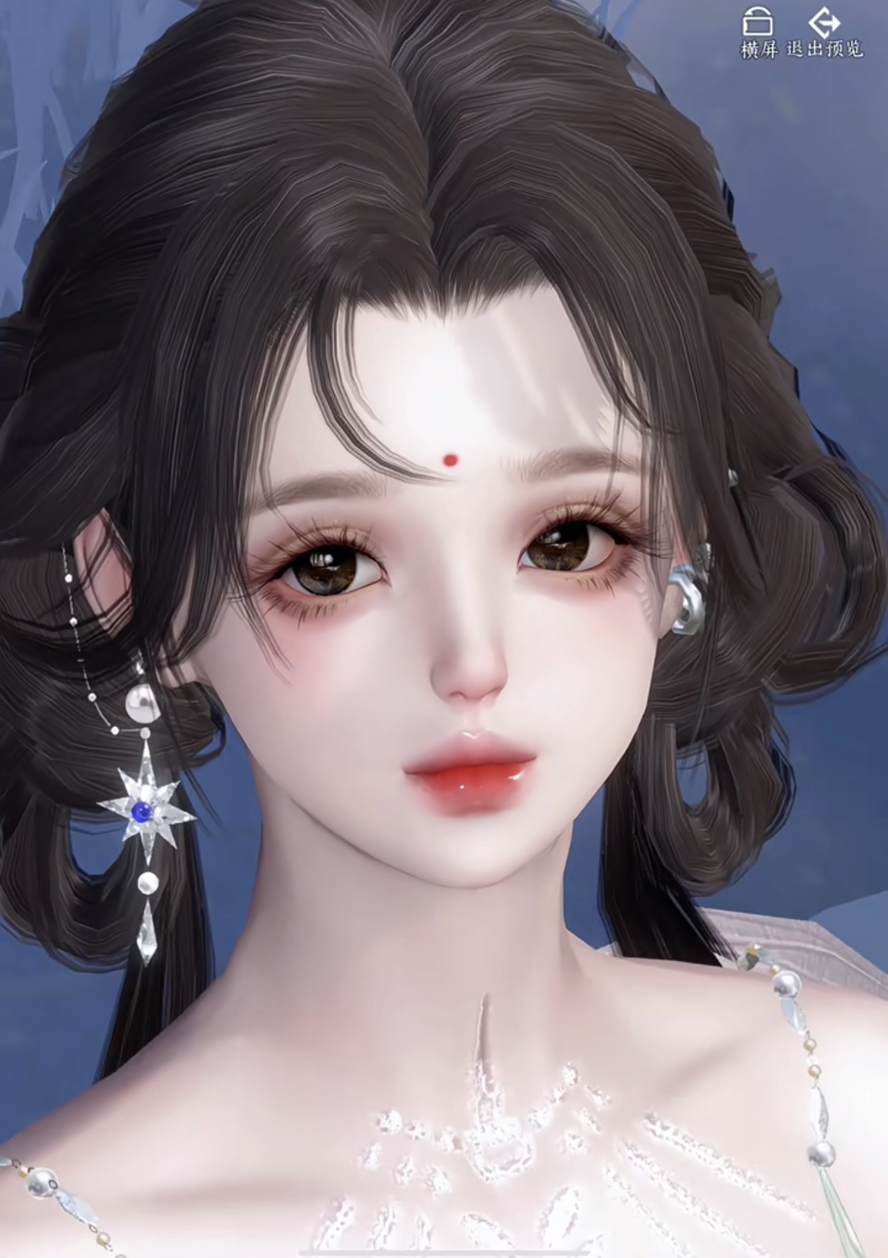 福｜逆水寒手游捏脸数据女角色通用 原版