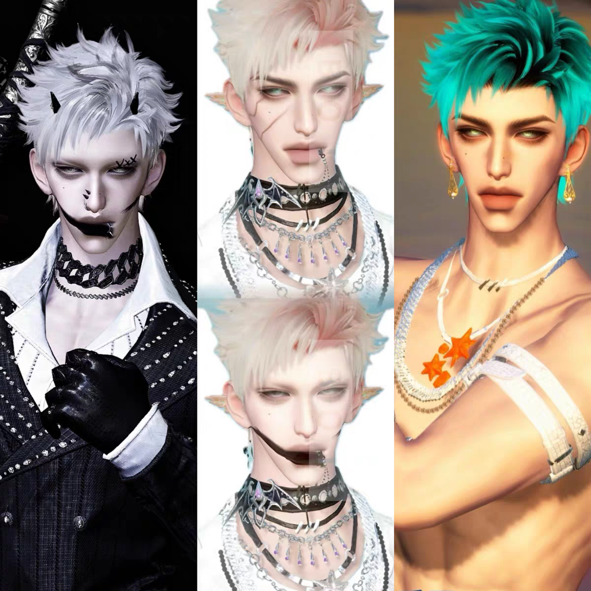 秒发 Bot 反目 逆水寒手游捏脸男通用 原版