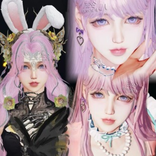 醒醒 明日之后脸码 明日捏脸 女 浓颜系经典版脸码 人类半人通用