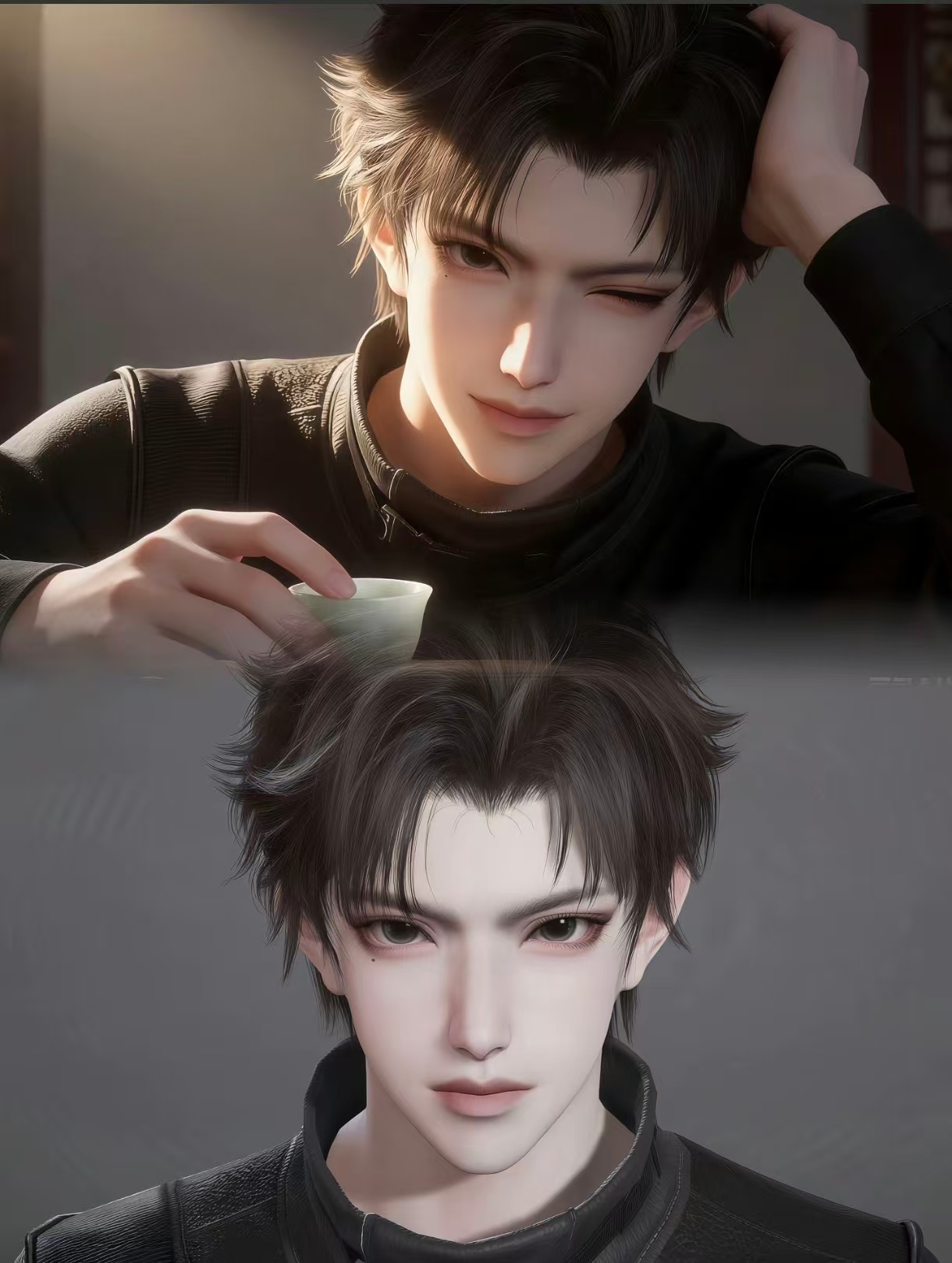 帅是一种感觉 永劫无间手游捏脸数据 男角色脸型 手游通用捏脸