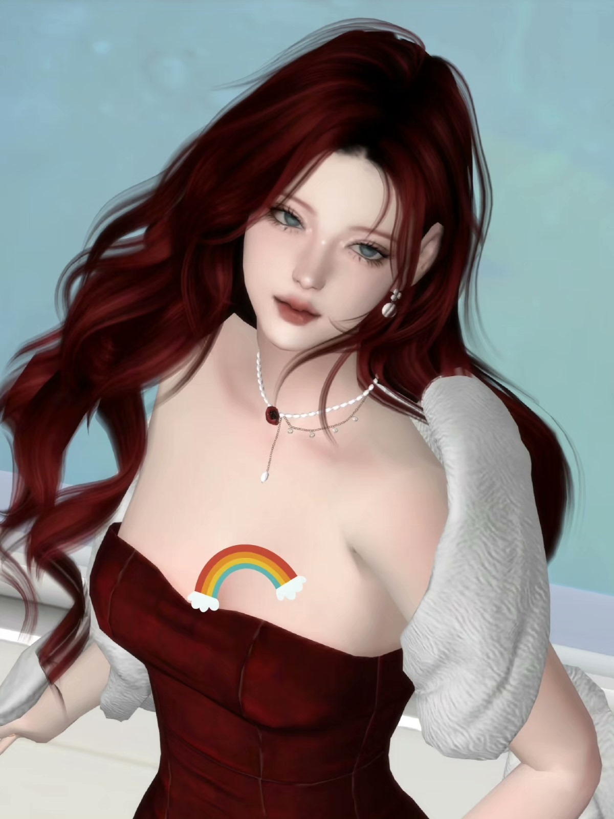 秒发 红蔷薇 精美女人物捏脸 The sims4女人物模组模拟人生4人物