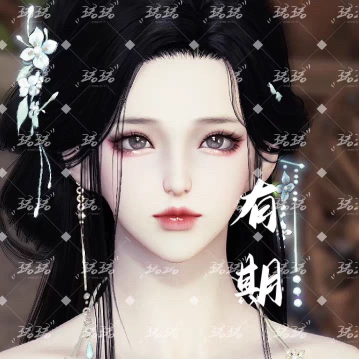 【珺珺捏脸小铺】#有期#天涯明月刀ol端游成女捏脸