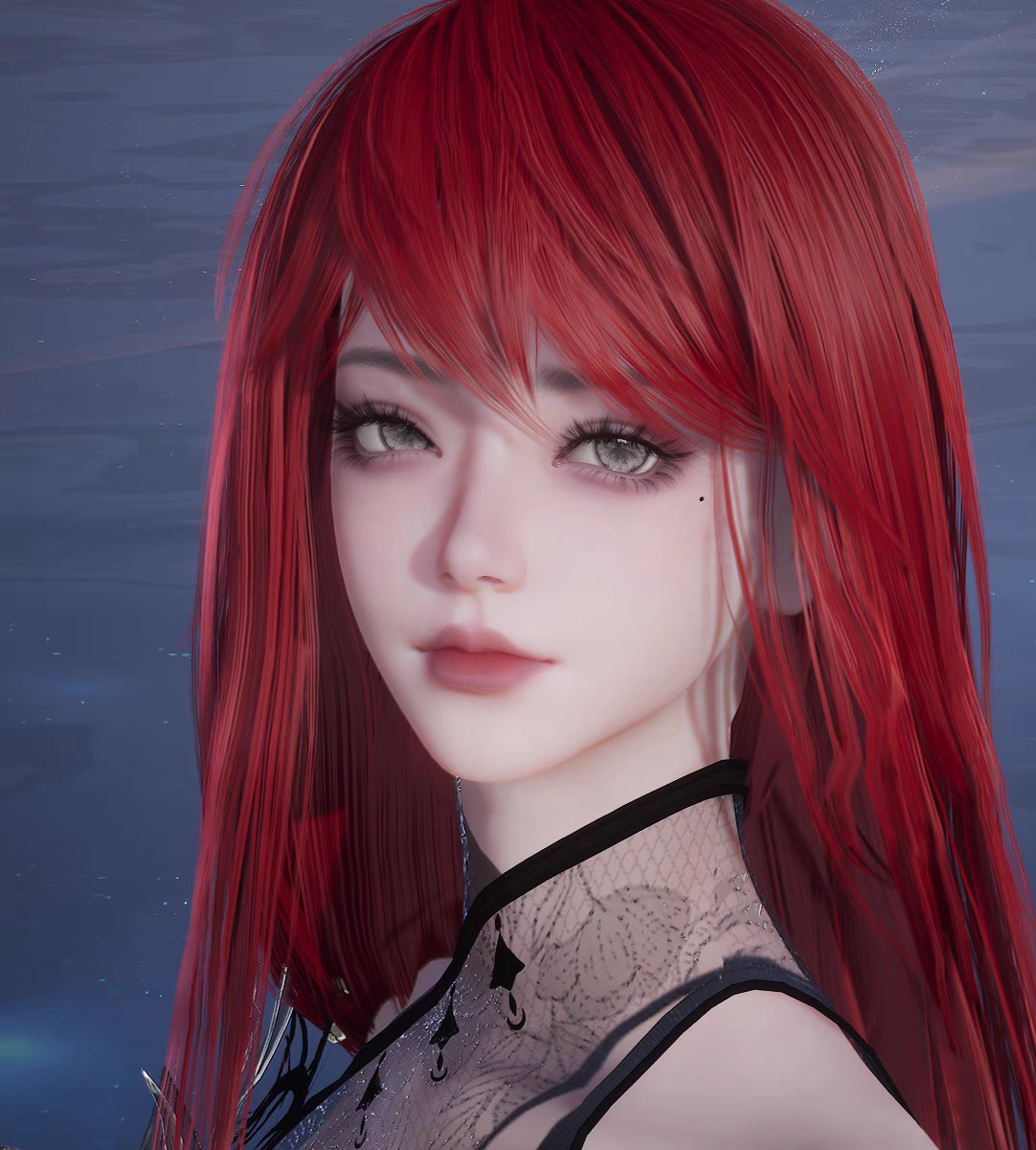Maruko丸子呦原创 诛仙世界端游捏脸数据 灵汐成女01 御姐