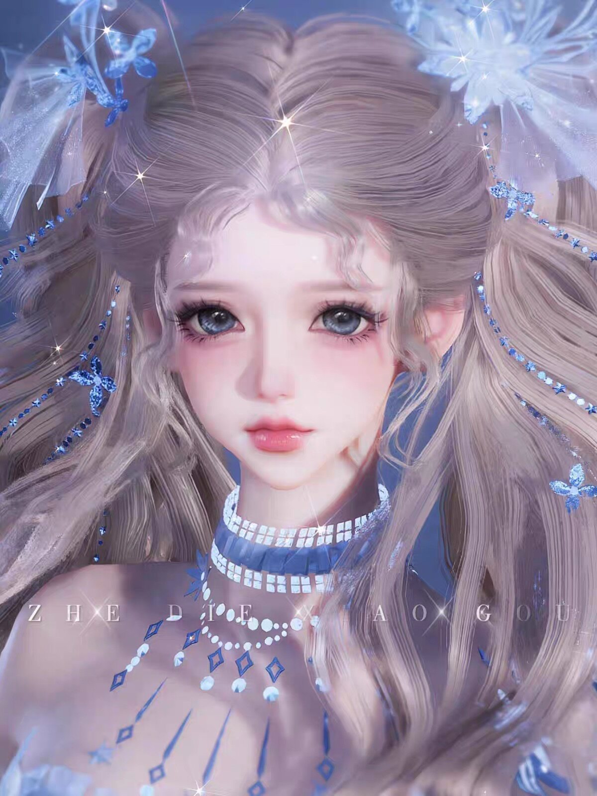 折叠小狗原创【尤娜】诛仙世界捏脸成女天音鬼王青云灵汐焚香合欢图片