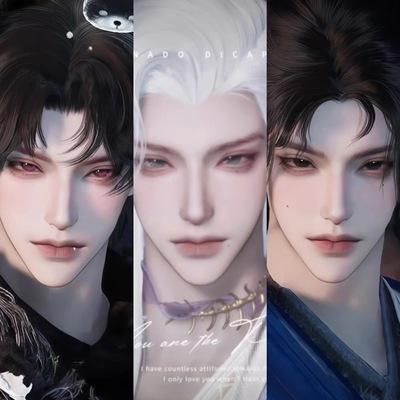 秒发3款 云千蝶【远山客】燕云十六声端游手游男捏脸 国服国际服