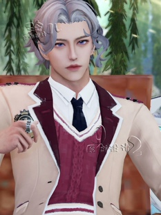 秒发【旧时山野】明日之后男角色新生版脸码 经典版人类半人通用