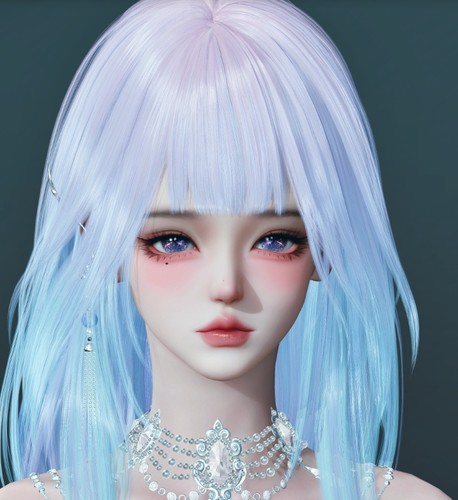 纯情【三维兔子】逆水寒ol端游捏脸小体女素问九灵碎梦荒羽云瑶妹