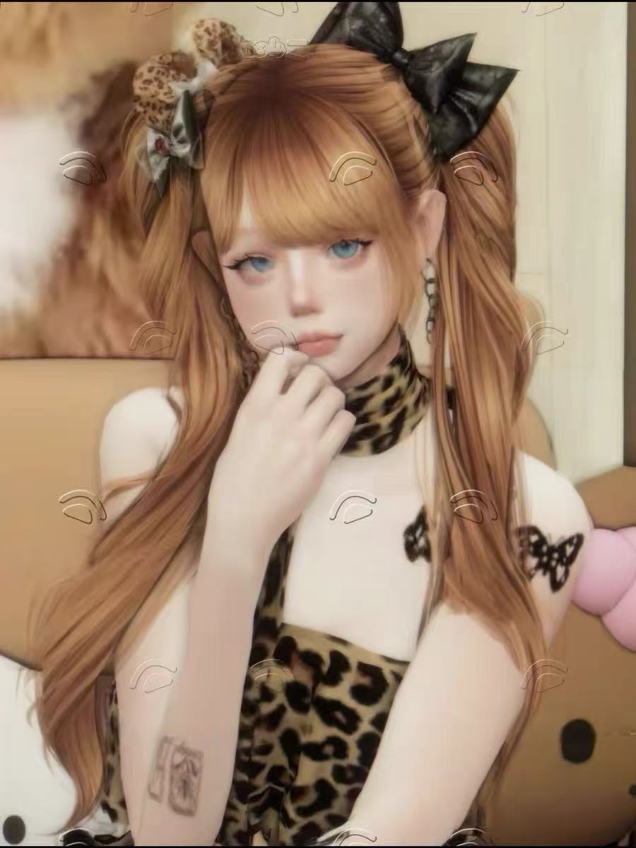 模拟人生4人物mod｜豹豹丨捏脸人物sims4丨女捏脸mod｜8套服装