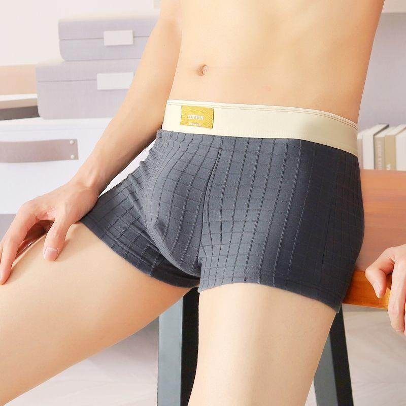 男士内裤男纯棉舒适透气男款平角裤潮流时尚运动青少年四角裤短裤,运动服/休闲服装,运动内裤,淘宝优惠券,粉丝福利购,淘宝优惠卷