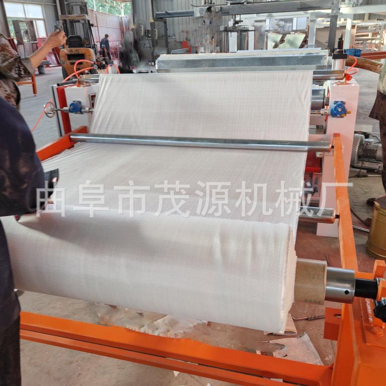 广告布防水布无纺布涂胶机成卷布料墙布涂布机油性胶上胶机