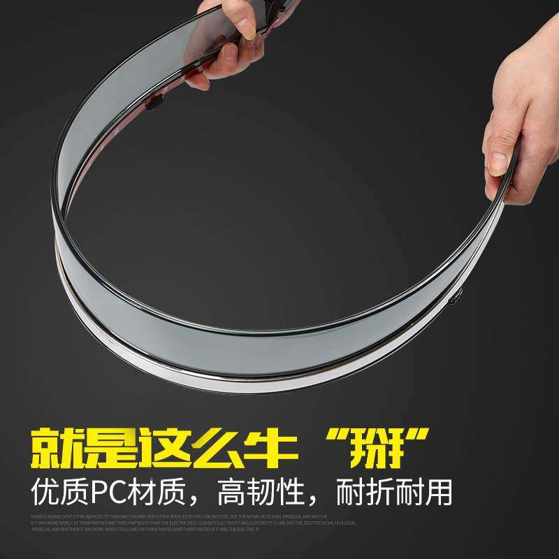 适用于22丰田VELOZ晴雨挡 不锈钢雨眉 装饰改装遮雨档