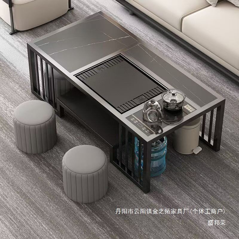厂家直销茶几客厅家用简约现代办公室茶台小户型简易泡茶套装一体