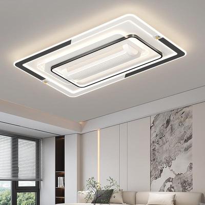 智能语音2025新款无叶风扇灯冷暖风两用卧室灯中山灯具客厅吸顶灯