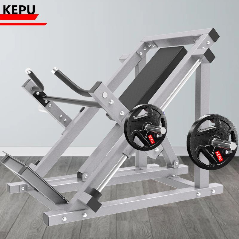 爆款轨道T型划船俯身拉背站姿训练器二头肌三头肌综合训练器