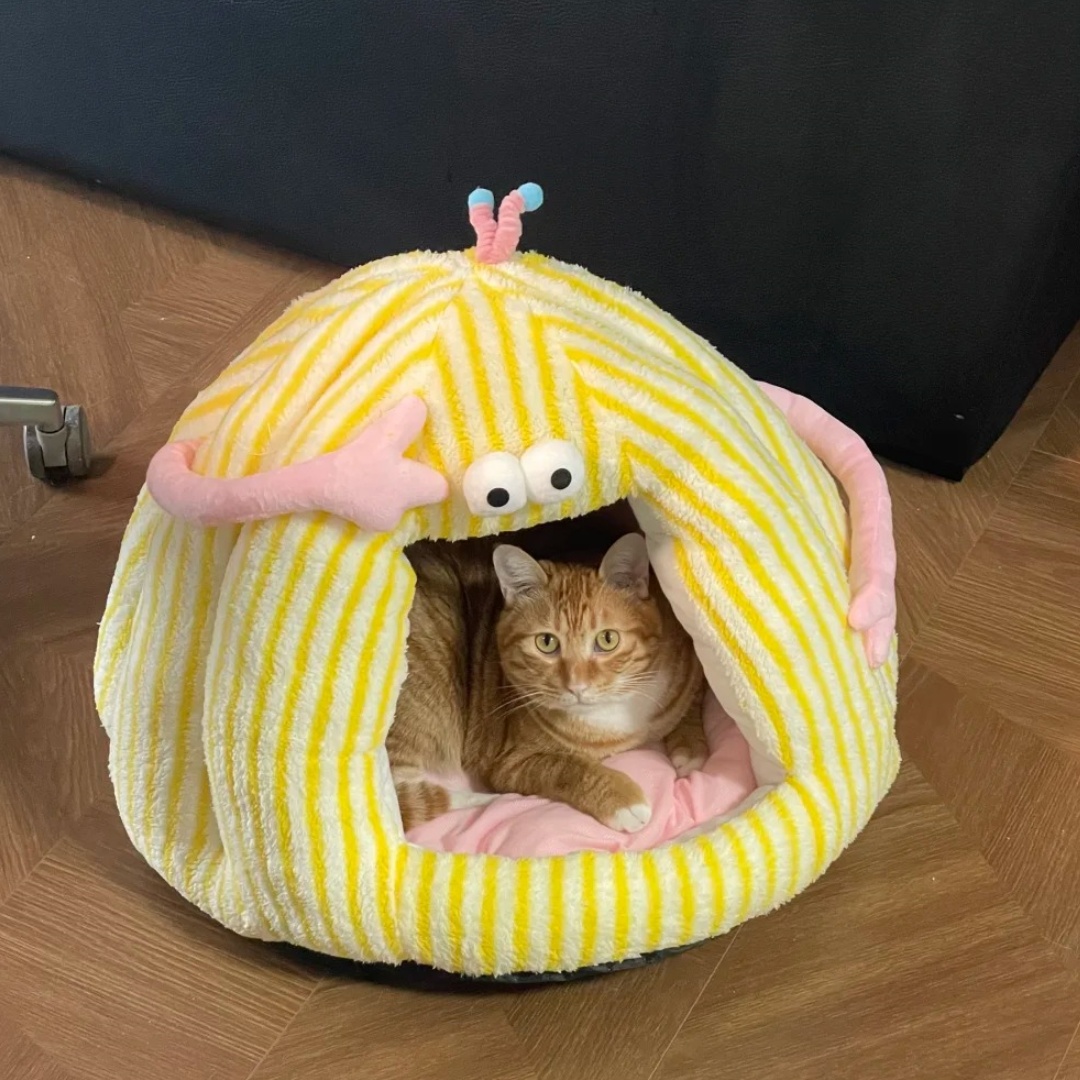 秋冬保暖南瓜帐篷宠物窝