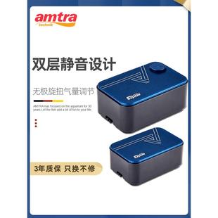 德国安彩鱼缸氧气泵家用养鱼大功率增氧泵超冲氧打氧增氧机