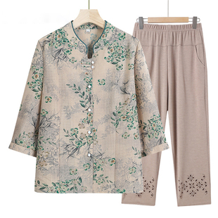 2025新款母亲节礼物生日实用送妈妈婆婆奶奶给姥姥老年人夏装衣服