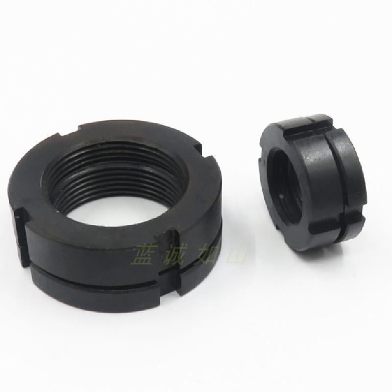 现货轴承用锁紧螺母HLB12 15 17 20 25 30 40精密U型螺帽国标圆形