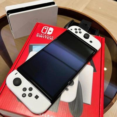 硬破双系统Switch OLED游戏机日版港版掌机续航版送游戏可自选