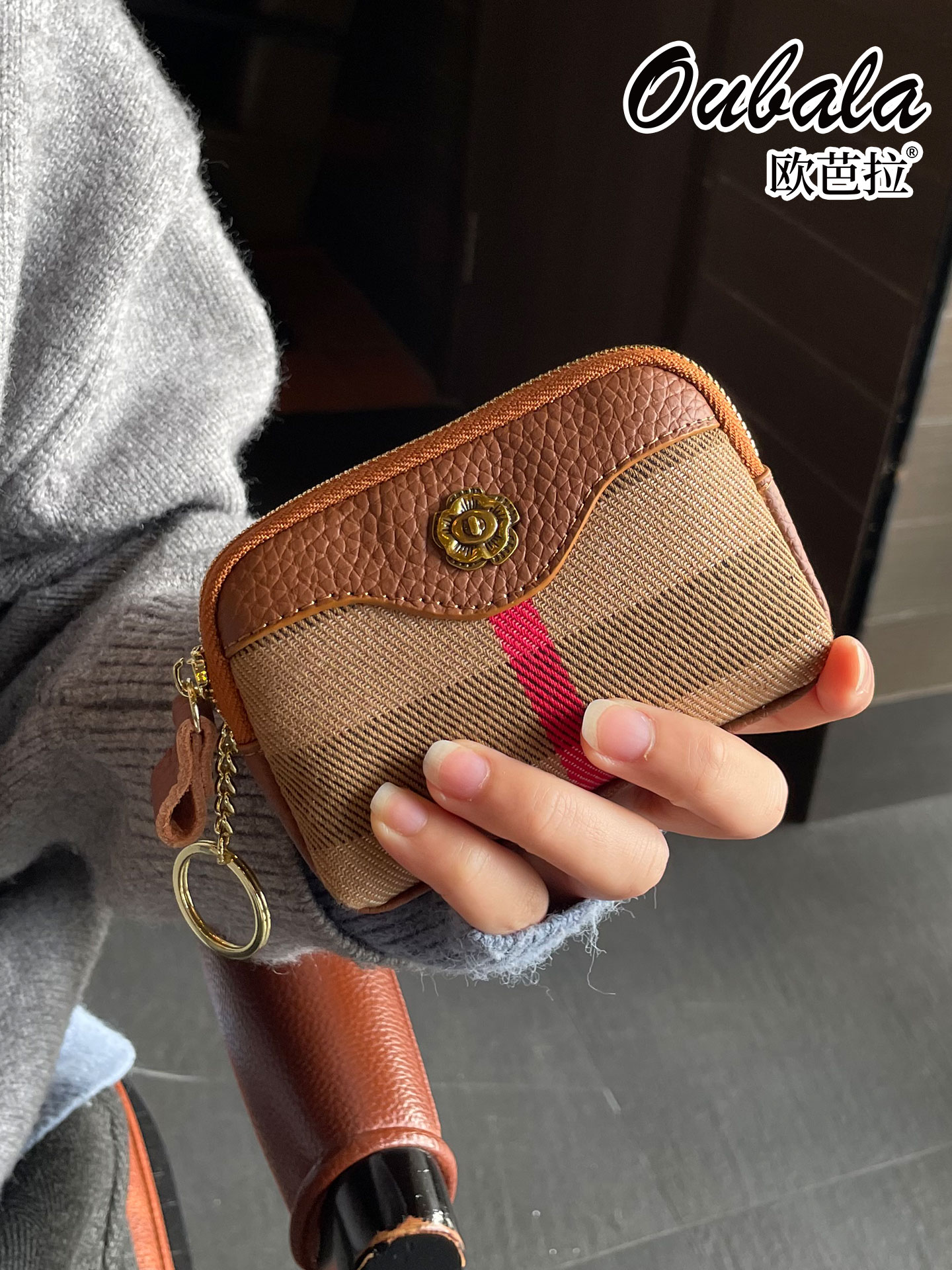 High-end exquisite coin coin wallets for women, mini mini wallet