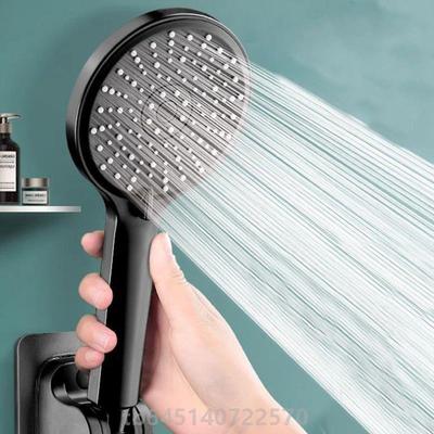 家用增压花洒大口径喷淋空气增压花洒热水器过滤水量水套龙头加压