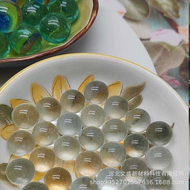 环保玻璃弹珠食品级标准直径11mm±0.3mm多用途纯净无气泡玻璃球