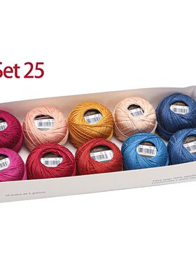 s83v指间鲁绣埃及长绒棉蕾丝线丝光毛球刺子绣线手工手鞠珍珠线绣