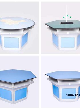 教室六角桌六边桌科学创客学生拼接桌子学校微机室六边形电脑桌