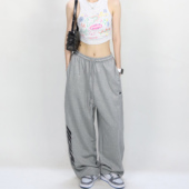 0166 显瘦运动裤 大佬街舞潮牌原创街舞嘻哈卫裤 休闲百搭透气美式