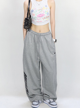 大佬街舞潮牌原创街舞嘻哈卫裤休闲百搭透气美式显瘦运动裤0166