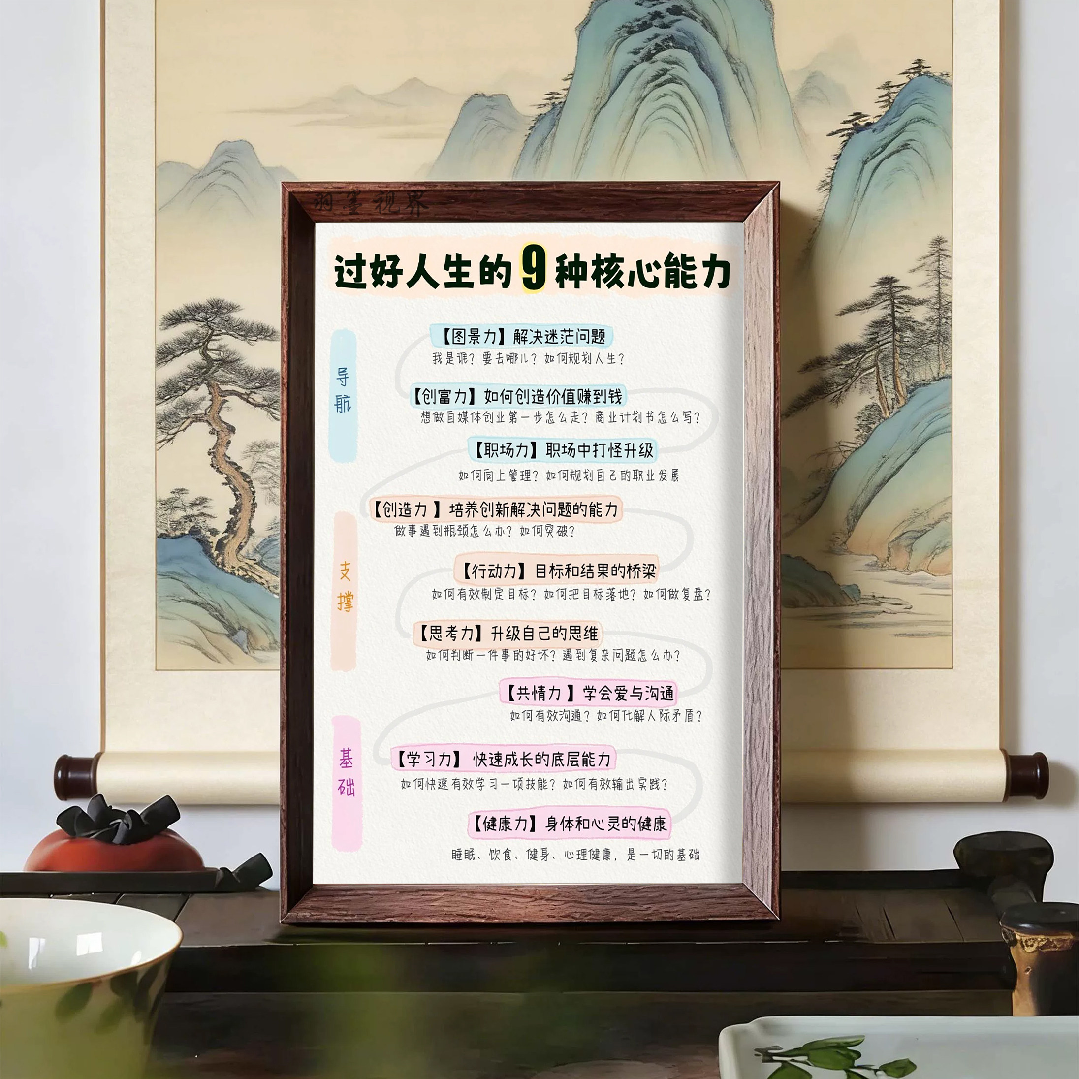 过好人生的9种核心能力国风装