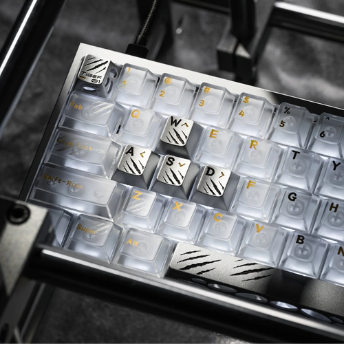 XVX白虎金属键帽CNC镂空铝合金
