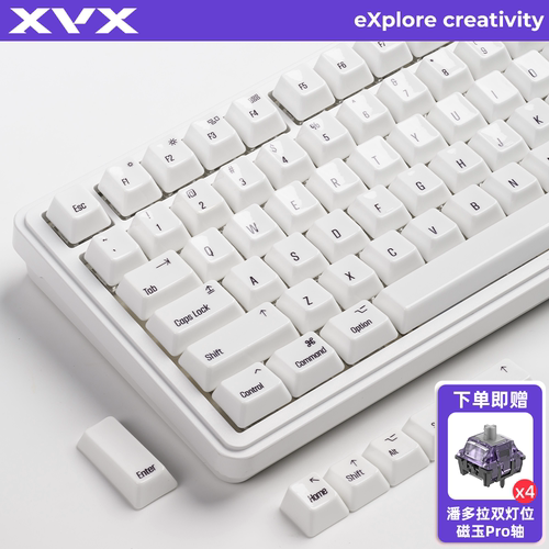 XVX彩系陶瓷热升华透光键帽