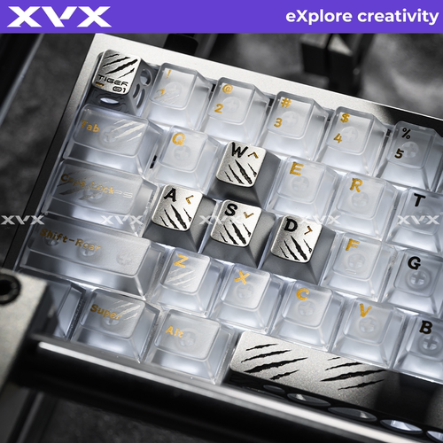XVX四圣兽白虎透明磁轴键帽
