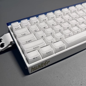 XVX水晶果冻键帽侧刻机械键盘帽PC白色OEM高度wooting ev63客制化