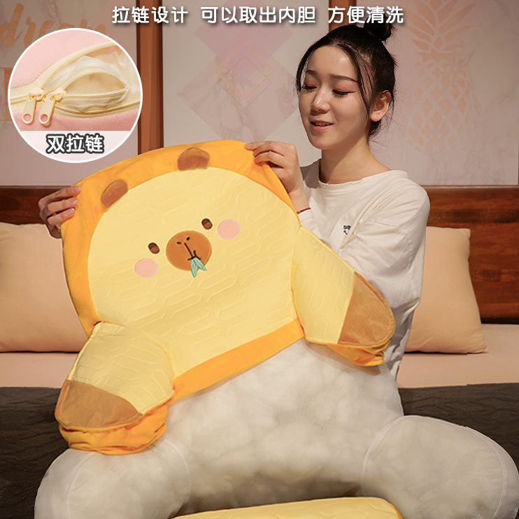 冰丝乳胶床头靠垫软包护腰靠背床上枕头靠枕孕妇沙发抱枕看书床靠