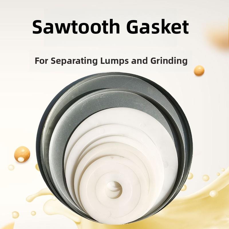 沈阳山友腾磨浆机渣浆分离机商用豆浆机配件砂轮垫片铁塑料蜜蜂方