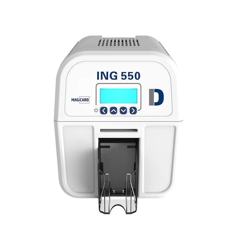 PVC卡片打印机厂家供应商Magicard ING550证卡机 员工卡制卡机