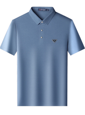 梦特娇商务新品短袖男士polo