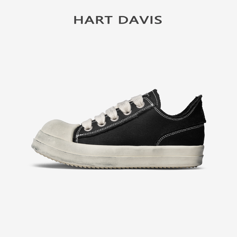 HARTDAVIS赫德戴维斯做旧帆布鞋