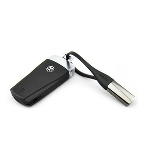 情侣款 奥迪大众创意汽车钥匙圈钥匙链钥匙扣 丹麦MENU黑钛钥匙扣