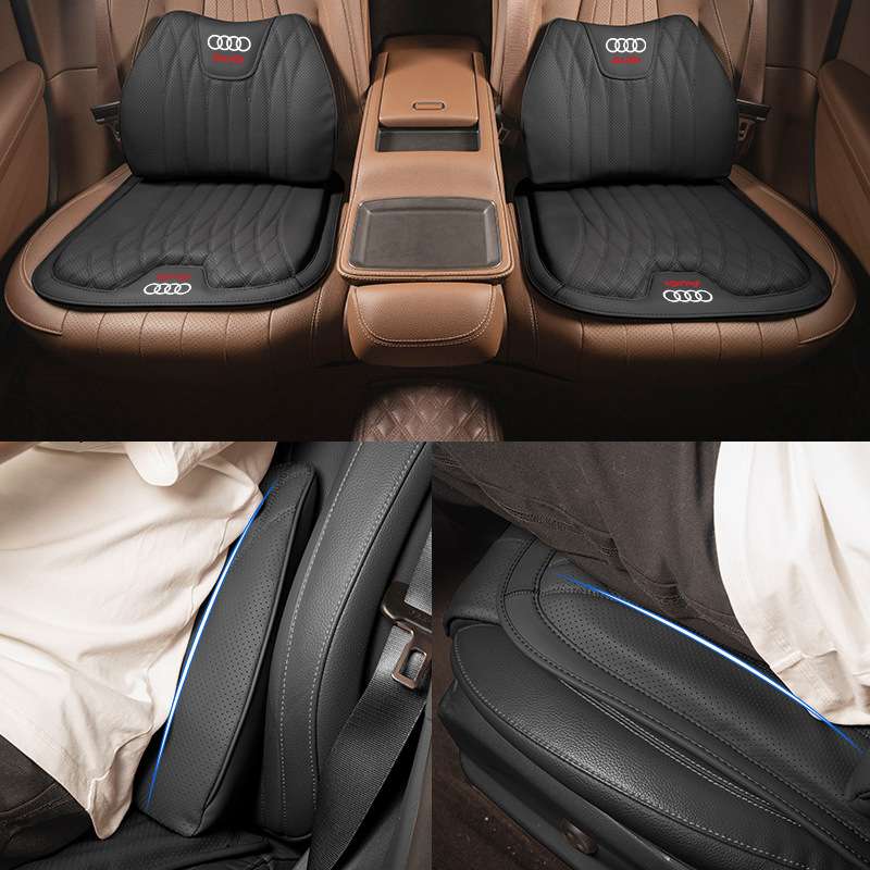 适用奥迪坐垫腰靠Q5L/A4L/A6L/A3/Q3/Q2L/A8L/A5汽车车载护颈枕