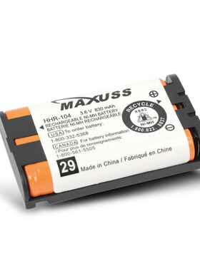 -P104镍氢NI-MH 3.6V 可充电电池组 无绳机子母机电池