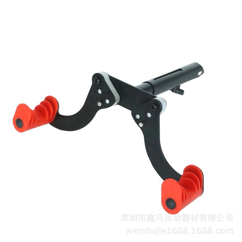 挂架山地自行车墙壁展示架可伸缩停车支架修理台双挂钩配件