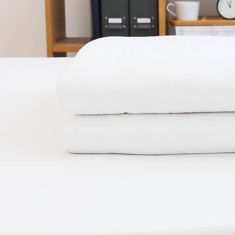 水洗棉纯白色纯棉被套单件被罩全棉宿舍单人褥套被单150x200x180